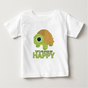 Turtles gör mig Lycklig T Shirt