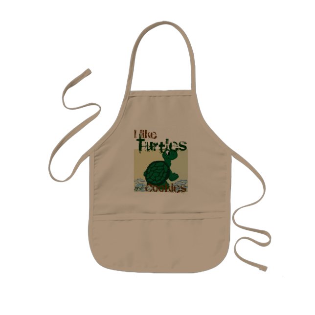 Turtles och Cookies Barnförkläde (Framsidan)