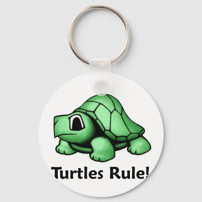 Turtles-regeln! Nyckelring (Framsida)