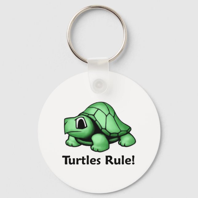Turtles-regeln! Nyckelring (Framsida)