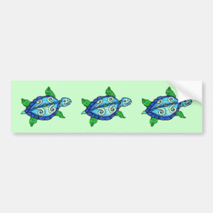 Turtles sjösköldpaddor bildekal
