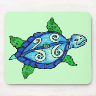 Turtles sjösköldpaddor musmatta
