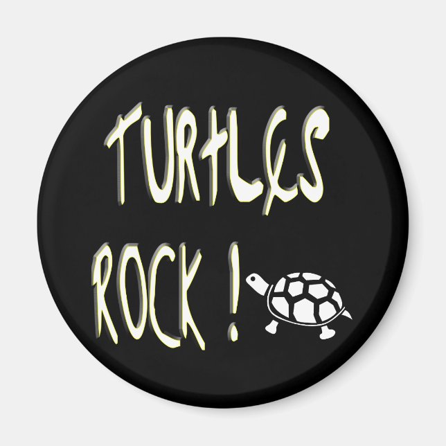 Turtles Sten! Magnet (Framsidan)