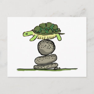 Turtles Sten! Vykort