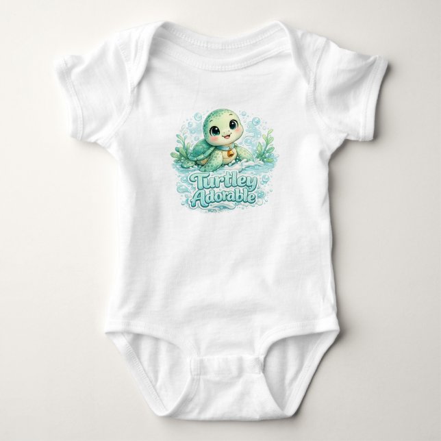 Turtley Adorable T Shirt (Framsida)