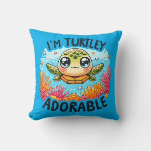 "Turtley Adsible" Kudde