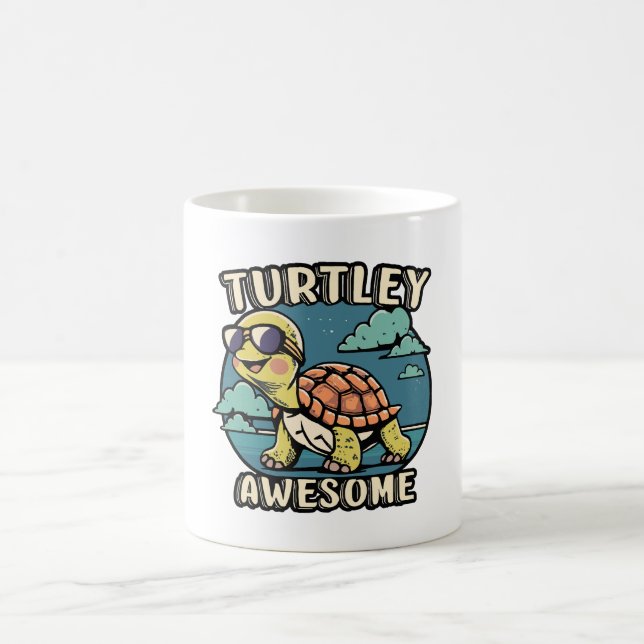 Turtley Awesome  Kaffemugg (Center)