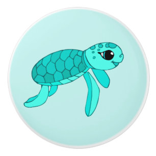 Turtley coola baby havssköldpadda knopp