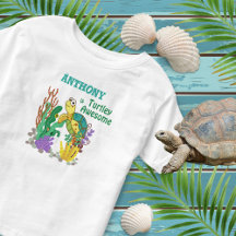 ’Turtley Fantastisk’ Cute Personlig Turtle