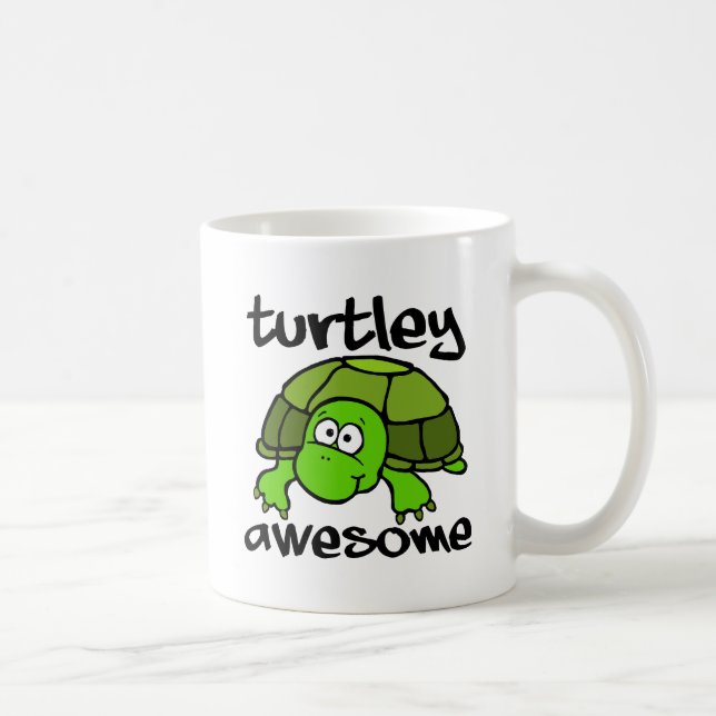 Turtley Fantastisk Funny Mug Kaffemugg (Höger)