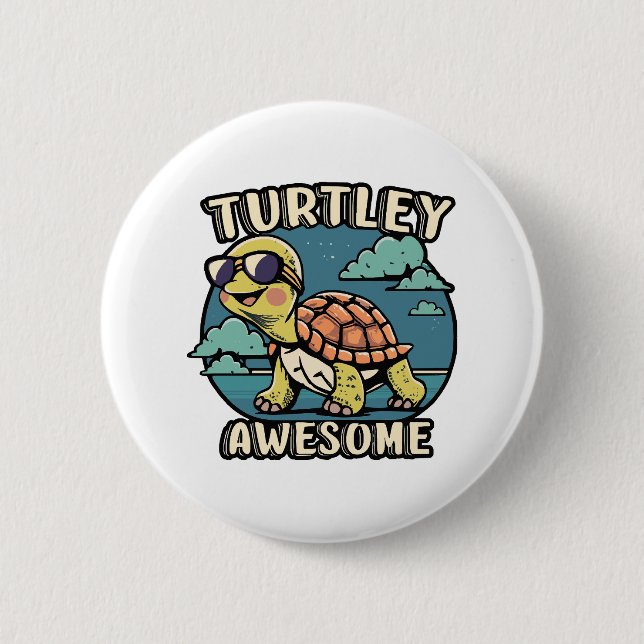Turtley fantastisk  knapp (Framsida)