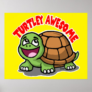 Turtley fantastisk poster