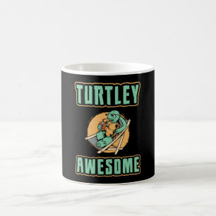 Turtley Fantastisk Turtle Älskare Turtles Funny Gi Kaffemugg