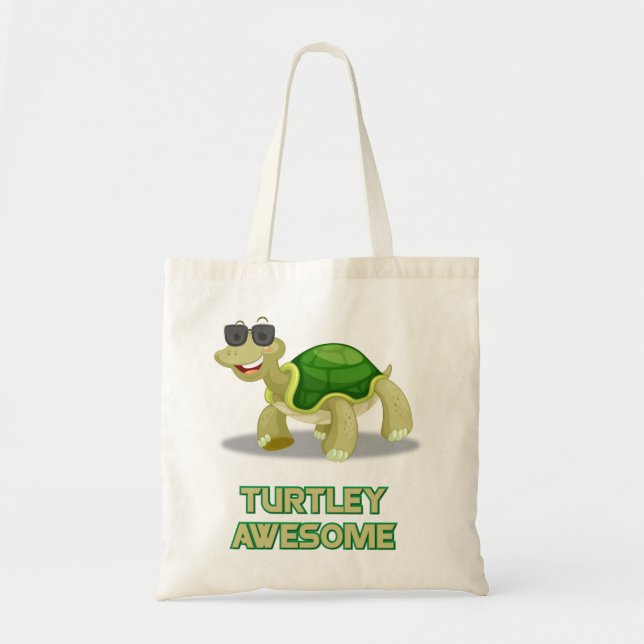 Turtley fantastisk tygkasse (Framsidan)