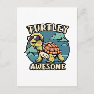 Turtley fantastisk vykort