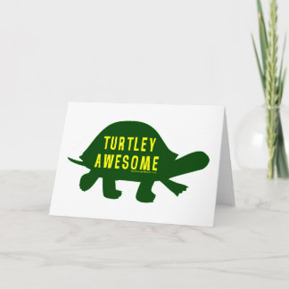 Turtley Totally Fantastisk Kort