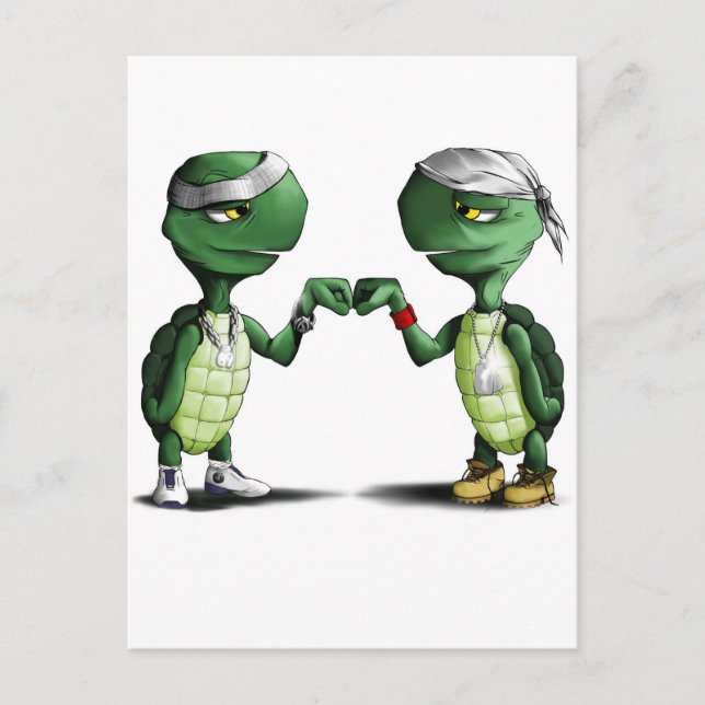 Turttles Vykort (Framsida)