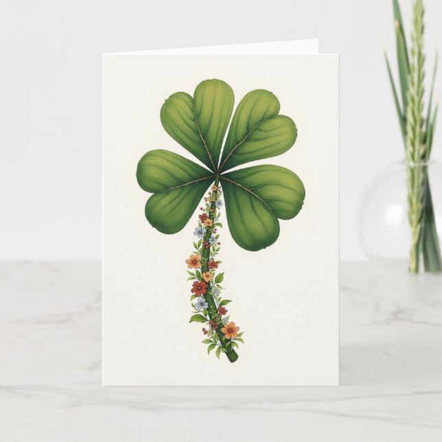 Turturblad Natur Art Card Kort (Framsida)