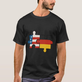 TUSA Tyskland Förfädersstolthet Kultur Rötter B-Sh T Shirt