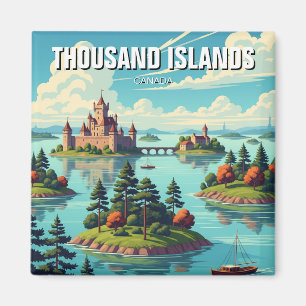 Tusand Islands Ontario Kanada Magnet