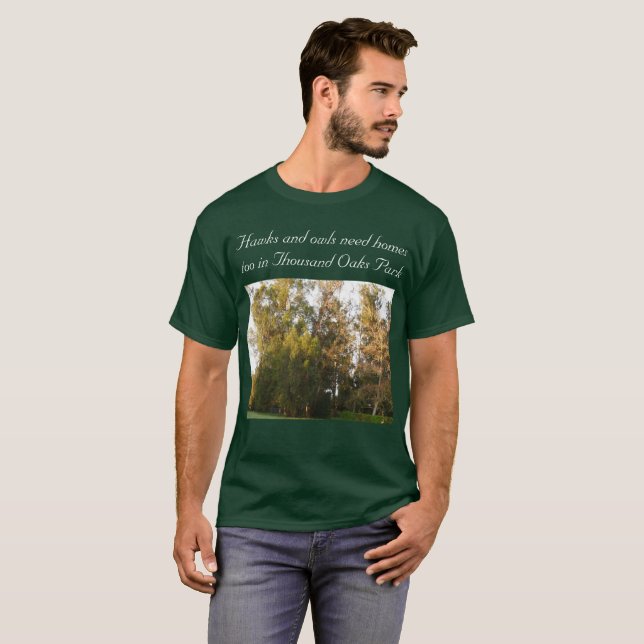 Tusand Oaks Golden Forest Habat T-shirt (Hel framsida)