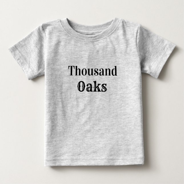 Tusand Oaks i San Jose T-shirt (Framsida)