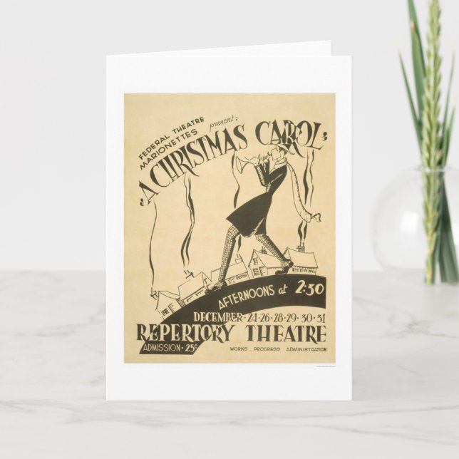 Tusanjulsång 1938 WPA Helgkort (Framsida)