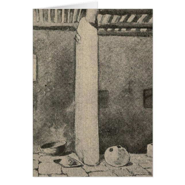 Tusayan insida hälsningskort (Framsidan)