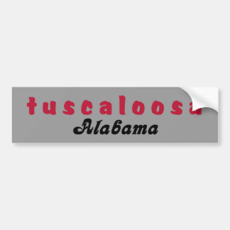 Tuscaloosa Alabama rikliga Sticka Bildekal