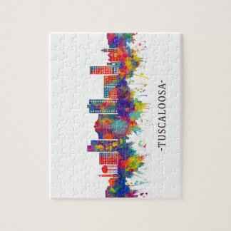 Tuscaloosa Alabama Skyline Pussel