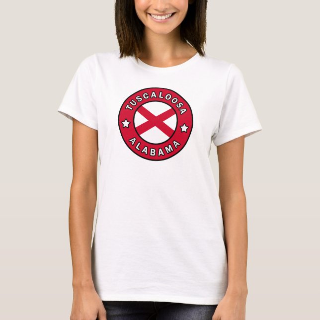 Tuscaloosa Alabama T Shirt (Framsida)