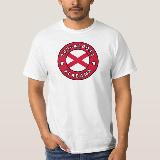Tuscaloosa Alabama T Shirt (Framsida)