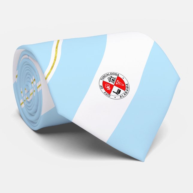 Tuscalosa (Alabama), flagga Neck Tie Slips (Rullad)