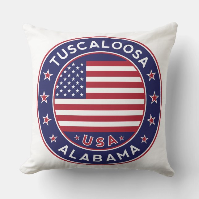 Tuscalosa, Alabama Kudde (Framsida)