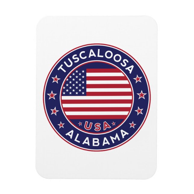 Tuscalosa, Alabama Magnet (Vertikal)