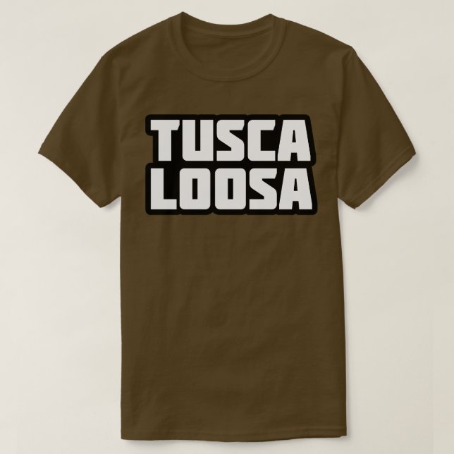 Tuscalosa Alabama USA TShirt T Shirt (Design framsida)