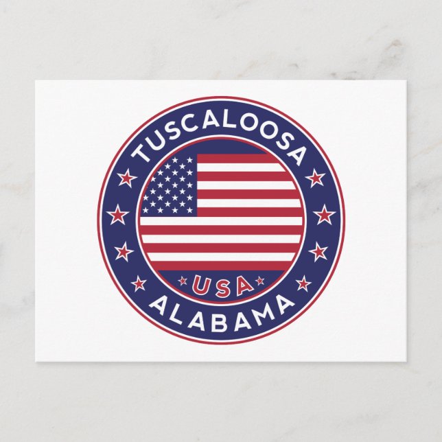 Tuscalosa, Alabama Vykort (Framsida)