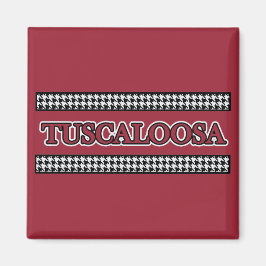 Tuscalosa Houndstooth - Magnet