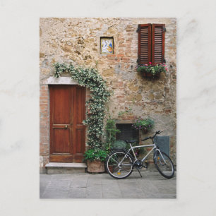 Tuscan Bicycle Postcard Vykort