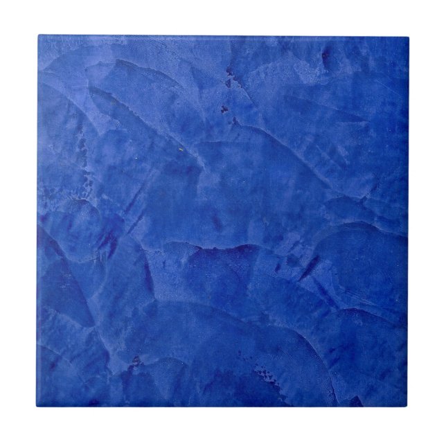 Tuscan Blue Faux Finish Kakelplatta (Framsidan)