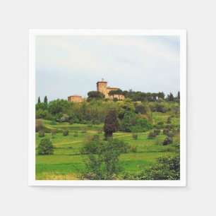 Tuscan Countryside Pappersservett
