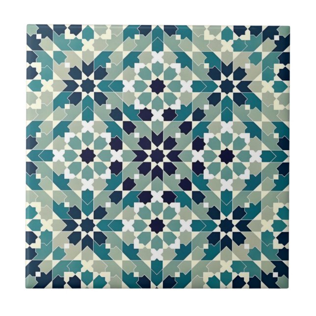 tuscan dark blue picture tiles kakelplatta (Framsidan)