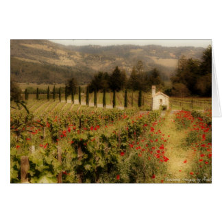 Tuscan Dream Card Hälsningskort