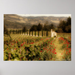 Tuscan drömtryck poster