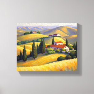 Tuscan Golden Kanvastryck
