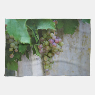 Tuscan Grapes Vineyard Kitchen Towel Kökshandduk