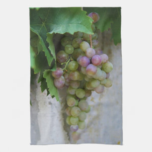 Tuscan Grapes Vineyard Kitchen Towel Kökshandduk