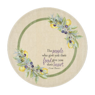 Tuscan Lemons Olife Round Kitchen