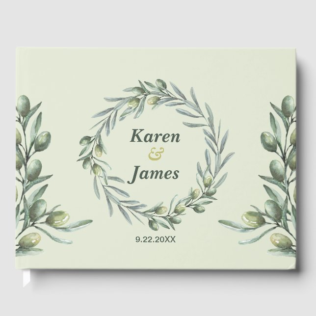 Tuscan Olive Garden Gästböcker (Framsida)