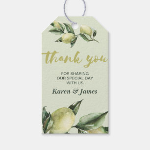 Tuscan Olive Garden Wedding Tack Presentetikett